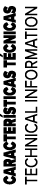 CARACTER STICAS T CNICAS TECHNICAL INFORMATION